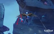 Context regarding these two kids' location after gliding westward (Image via miHoYo)